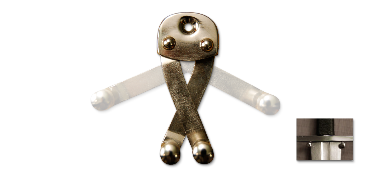 Broadsword Hanger Nickel Finish