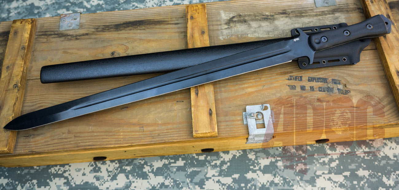 Atrim Broad Sword - Durable Spring Steel Blade – APOC Survival Tools